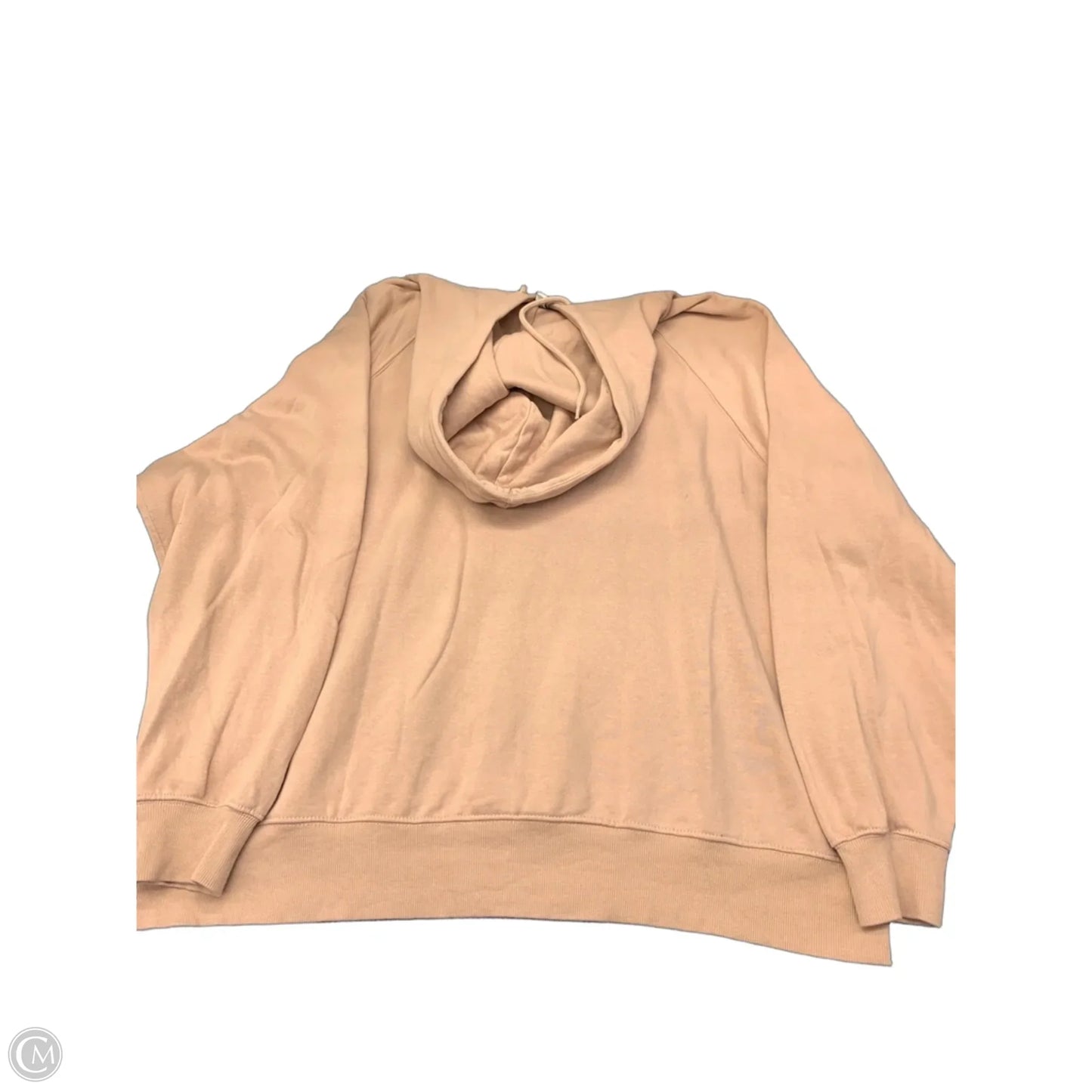 Sweatshirt Hoodie By H&m In Pink, Size: M