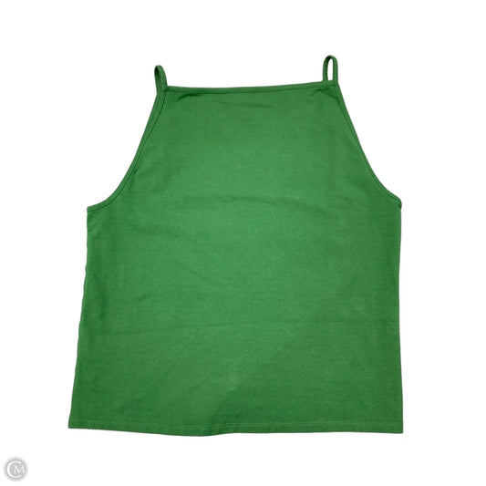 Tank Top By J. Crew In Green, Size: Xl