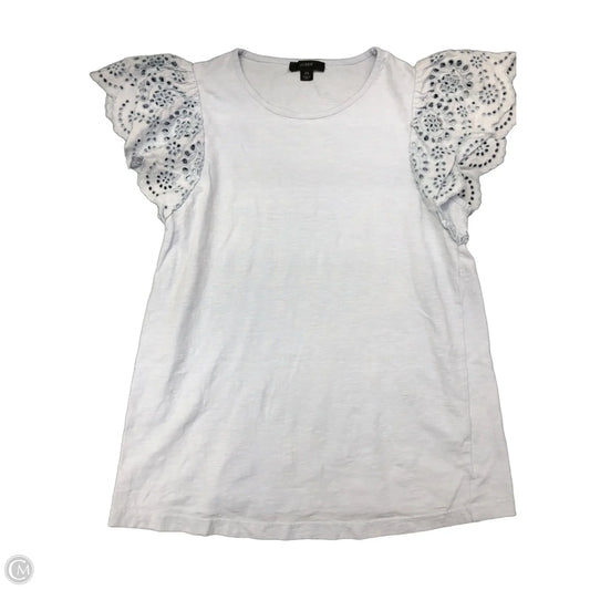 Top Short Sleeve By J. Crew In Blue, Size: Xs