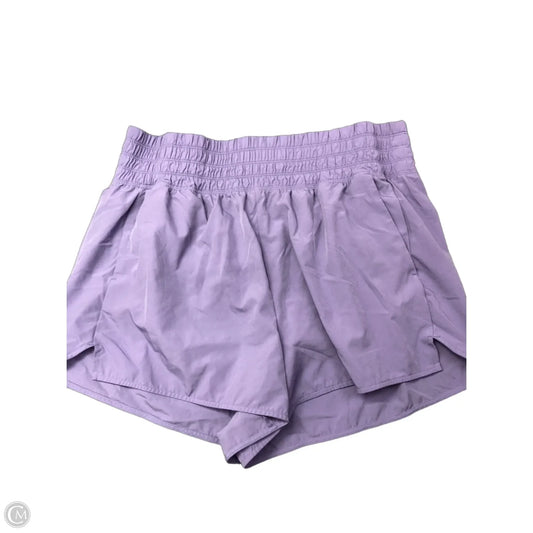 Athletic Shorts By Old Navy In Purple, Size: Xl