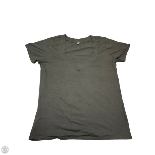 Top Short Sleeve Basic By Ambiance Apparel In Black, Size: 2x