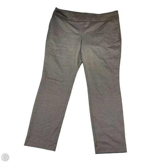Pants Cropped By Dalia In Grey, Size: Xxl