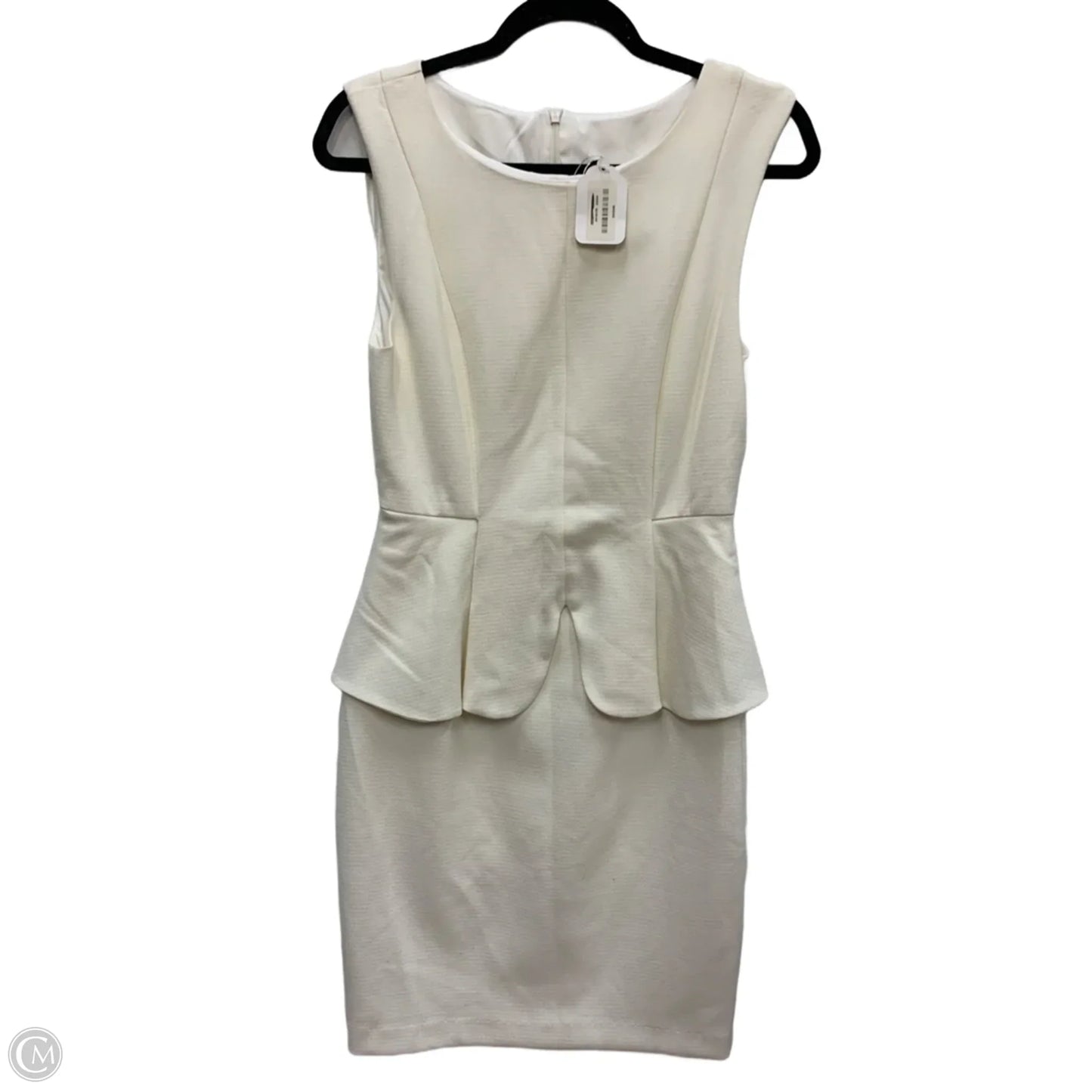 Dress Party Midi By Clothes Mentor In Cream, Size: 4