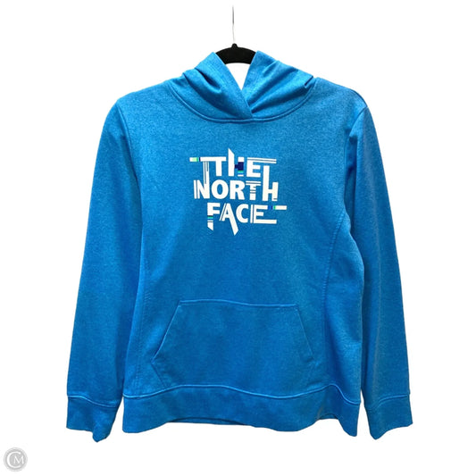 Sweatshirt Hoodie By The North Face In Blue, Size: L