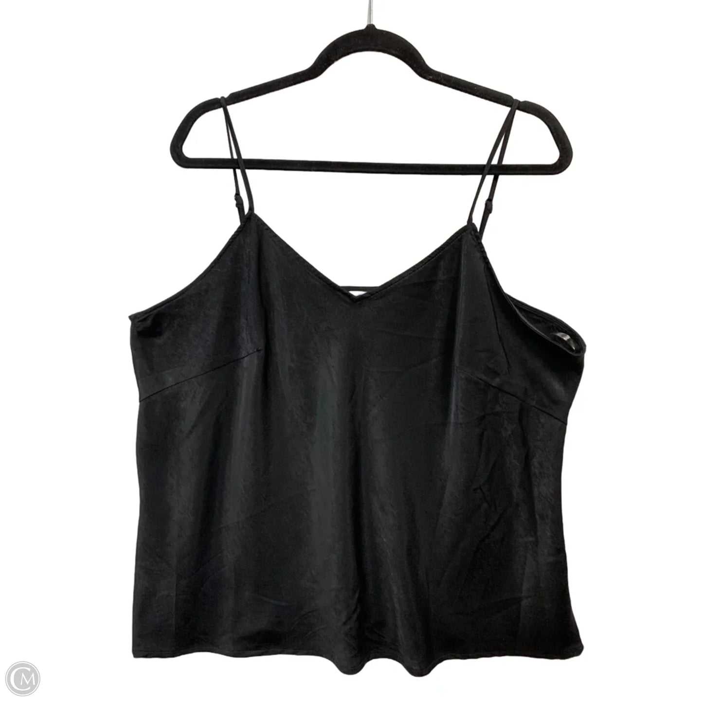 Tank Top By Time And Tru In Black, Size: 3x