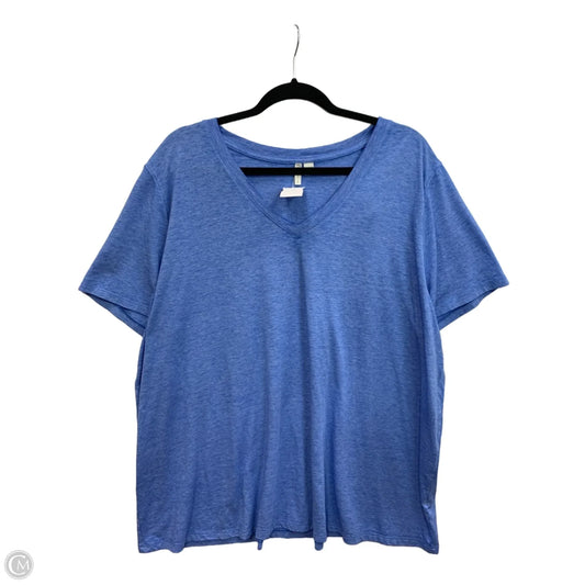 Top Short Sleeve Basic By Cato In Blue, Size: 22