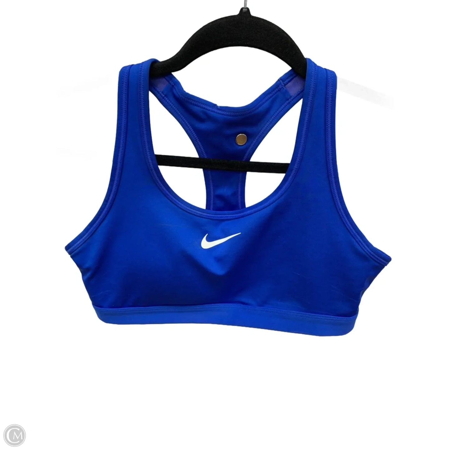 Athletic Bra By Nike In Blue, Size: L