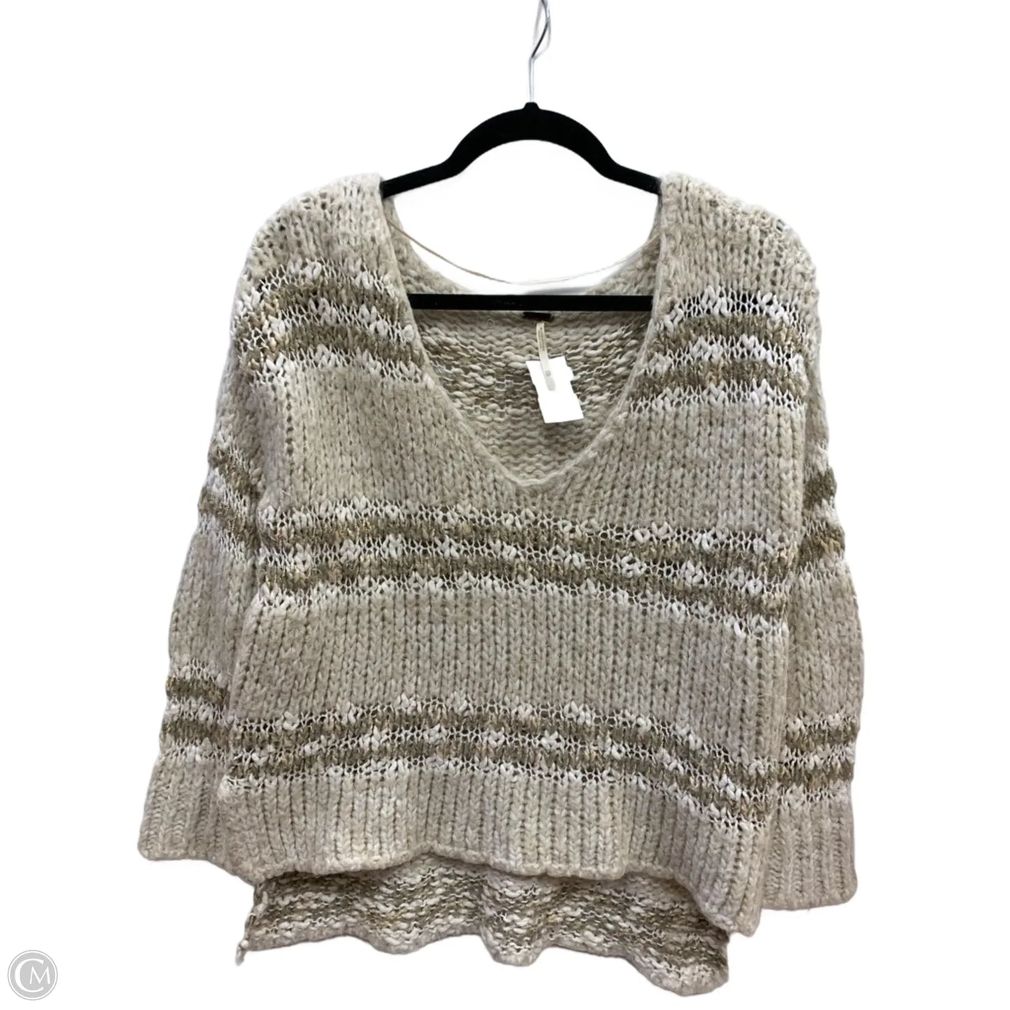 Sweater By Free People In Tan, Size: Xs