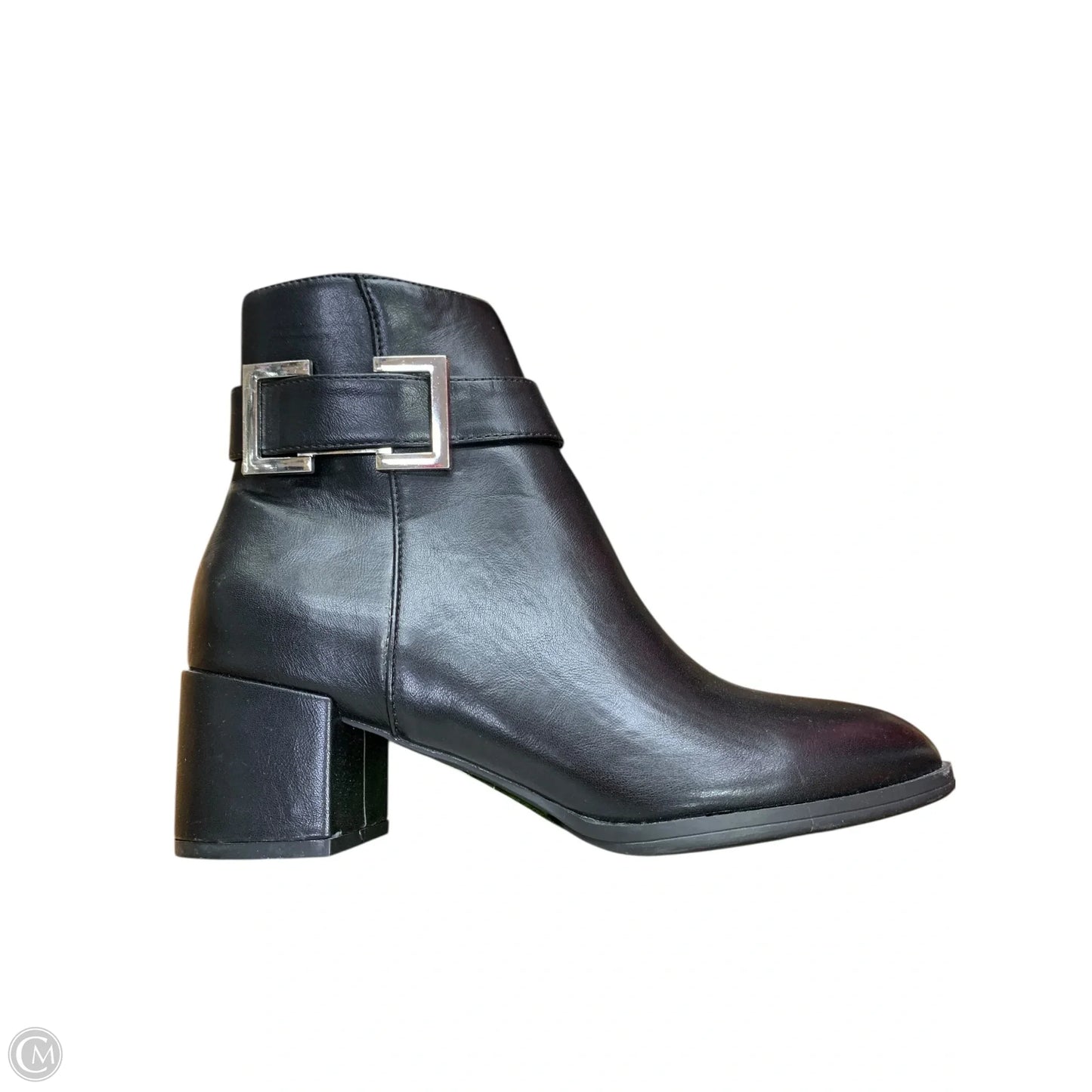 Boots Ankle Heels By Aerosoles In Black, Size: 7