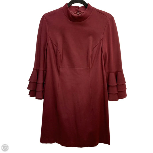 Dress Casual Midi By Trina Turk In Maroon, Size: 14