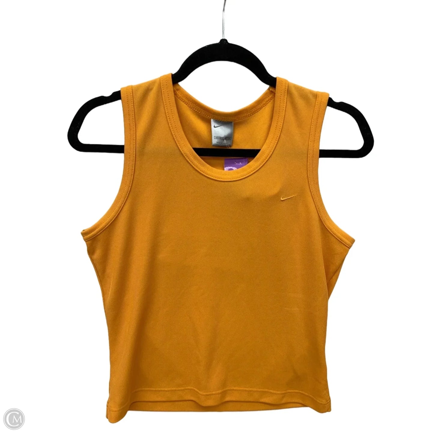 Athletic Tank Top By Nike In Orange, Size: M