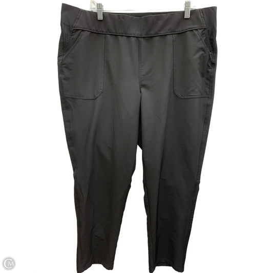 Athletic Pants By Weatherproof In Black, Size: 2x