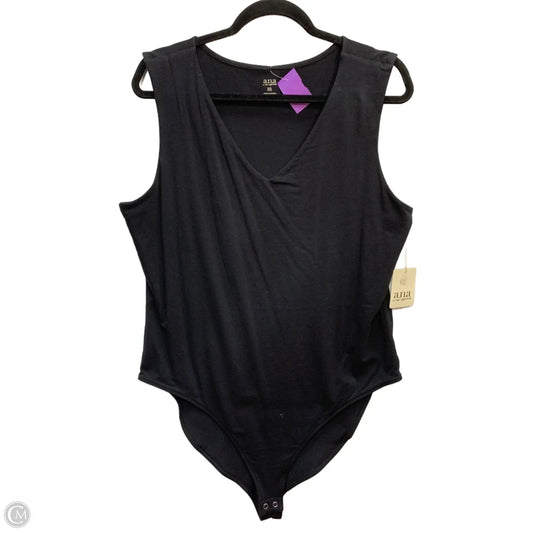 Bodysuit By Ana In Black, Size: Xxl