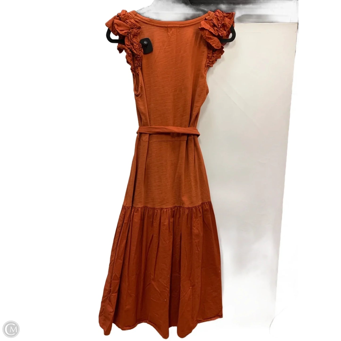 Dress Casual Maxi By Nation In Orange, Size: M
