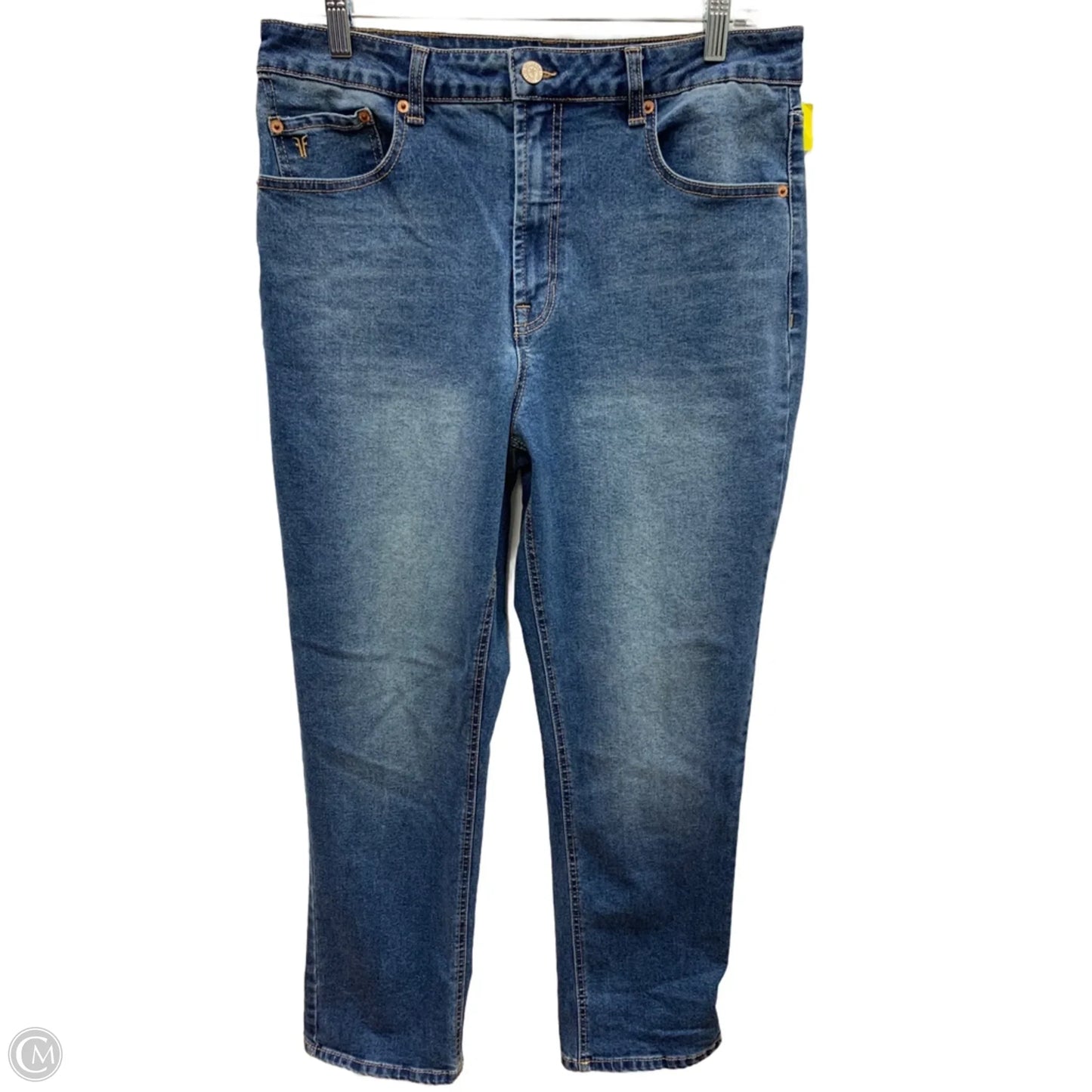 Jeans Designer By Frye In Blue Denim, Size: 10