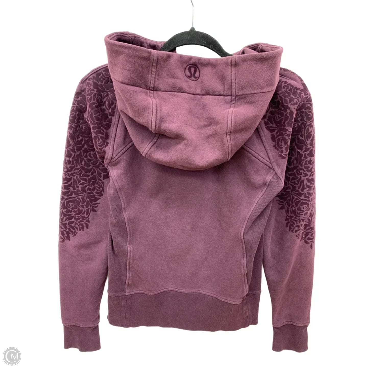 Athletic Jacket By Lululemon In Purple, Size: 6