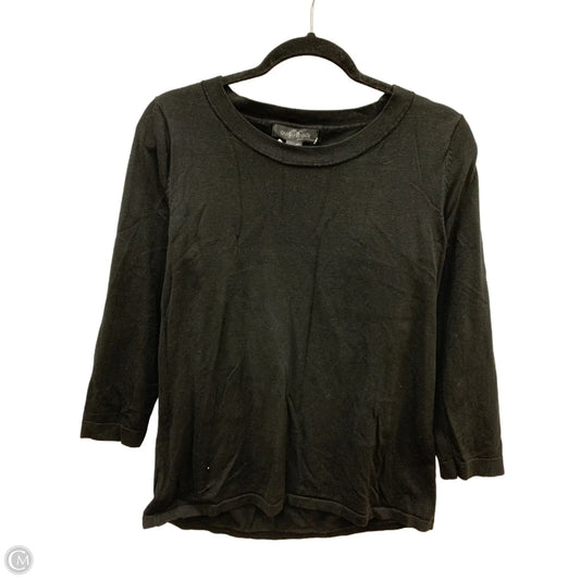 Sweater By August Silk In Black, Size: L