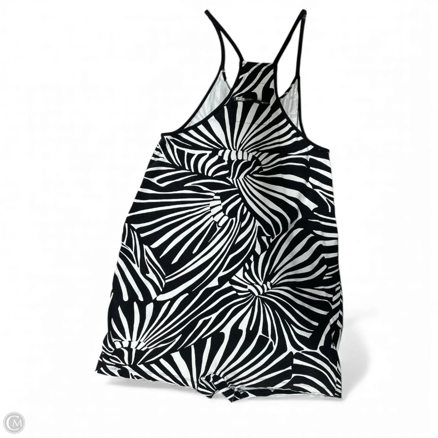 Romper By Free People In Black & White, Size: S