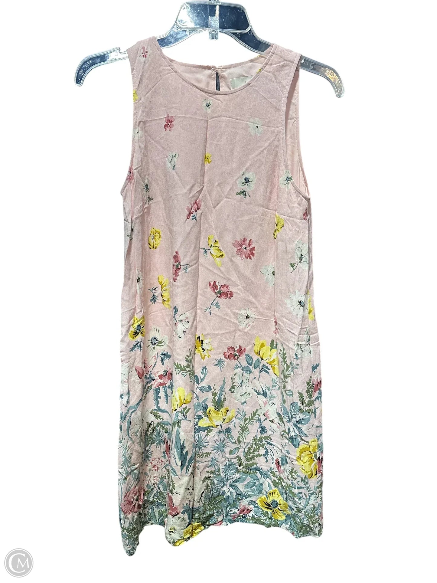 Dress Casual Midi By Loft In Floral Print, Size: 2