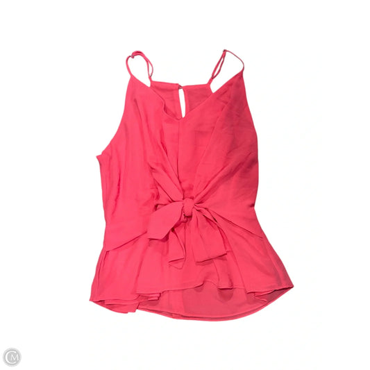 Blouse Sleeveless By Naked Zebra In Pink, Size: M