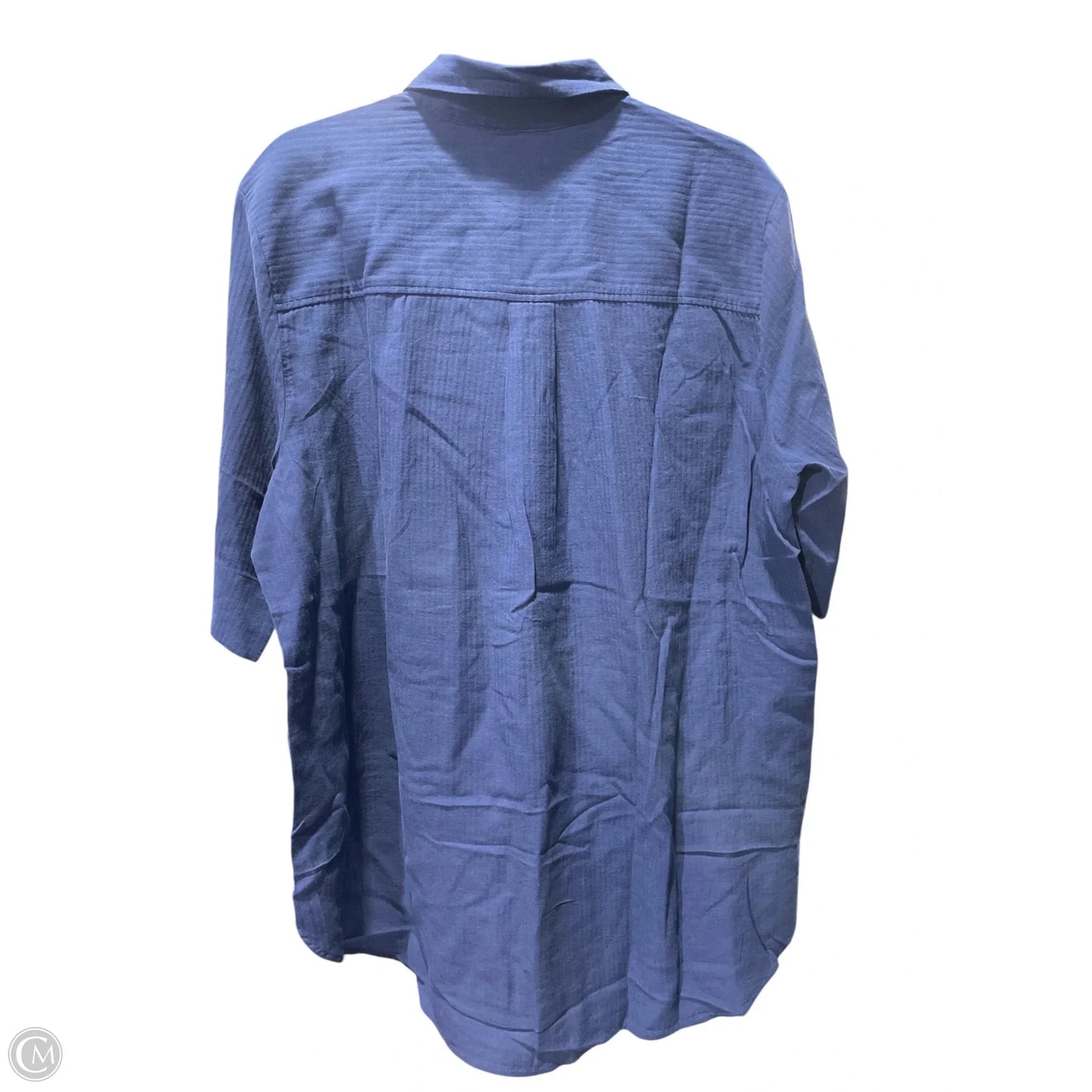 Tunic Short Sleeve By J. Crew In Blue, Size: Xs