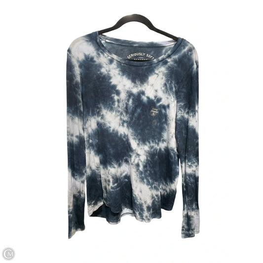 Top Long Sleeve By Clothes Mentor In Blue, Size: L