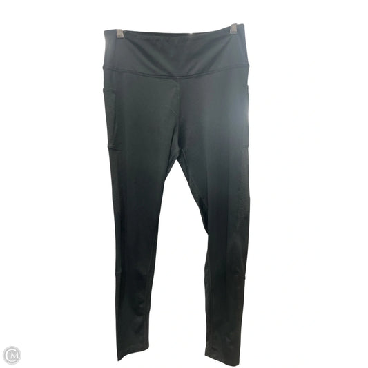 Athletic Leggings By Marika In Black, Size: L