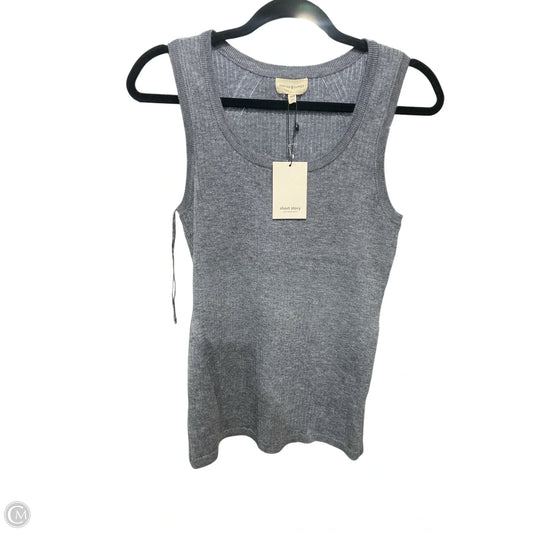 Top Sleeveless By Thread And Supply In Grey, Size: Mp