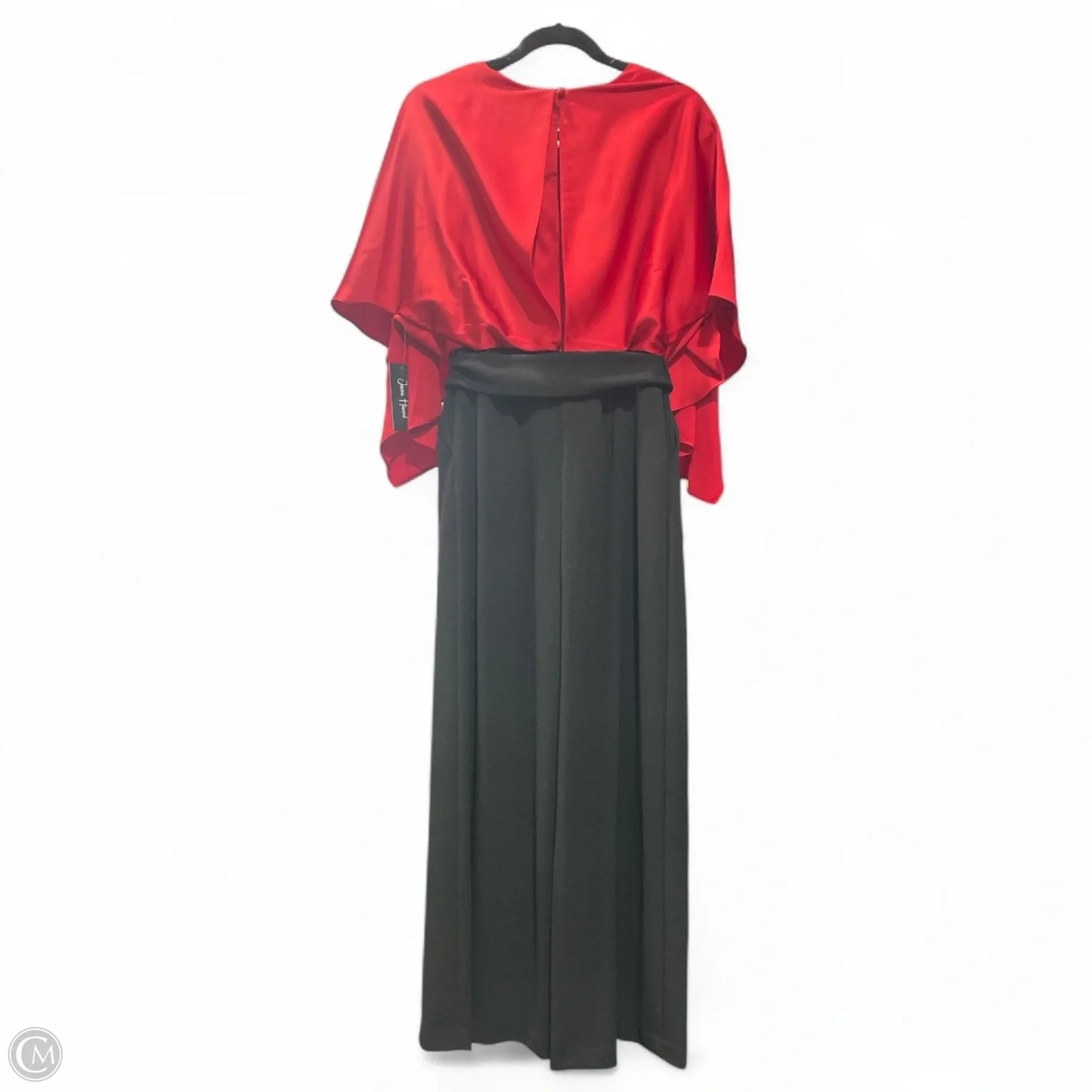Jumpsuit By Jessica Howard In Black & Red, Size: 6