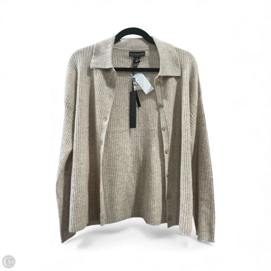 Cardigan By House Of Harlow In Tan, Size: S