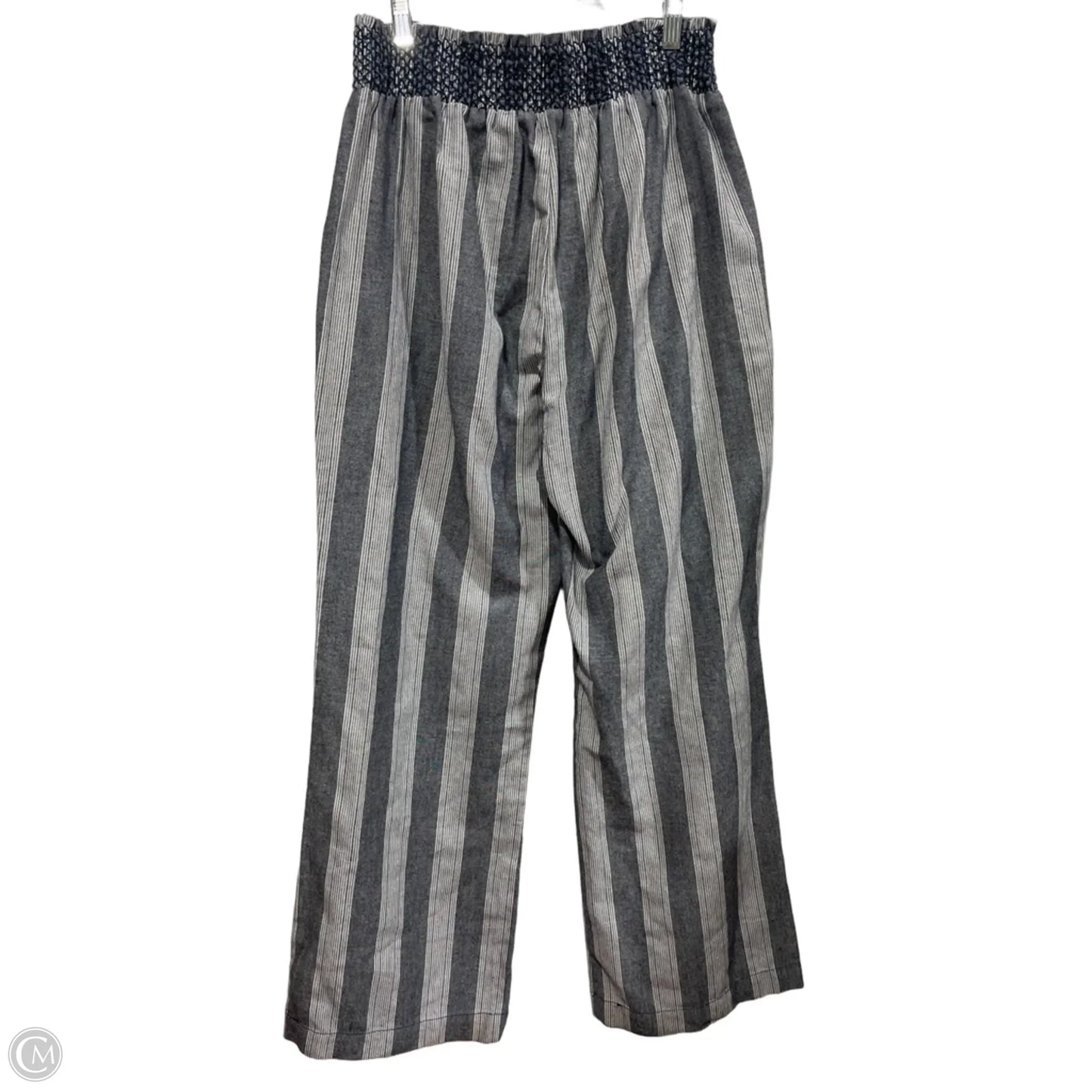 Pants Wide Leg By Ci Sono In Striped Pattern, Size: Xl