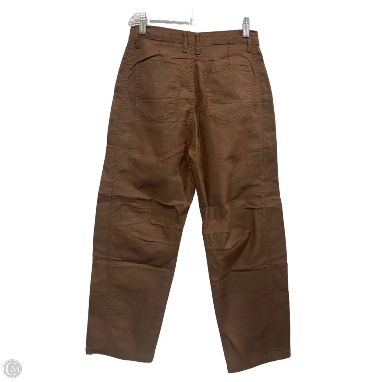 Jeans Wide Leg By Clothes Mentor In Brown Denim, Size: M