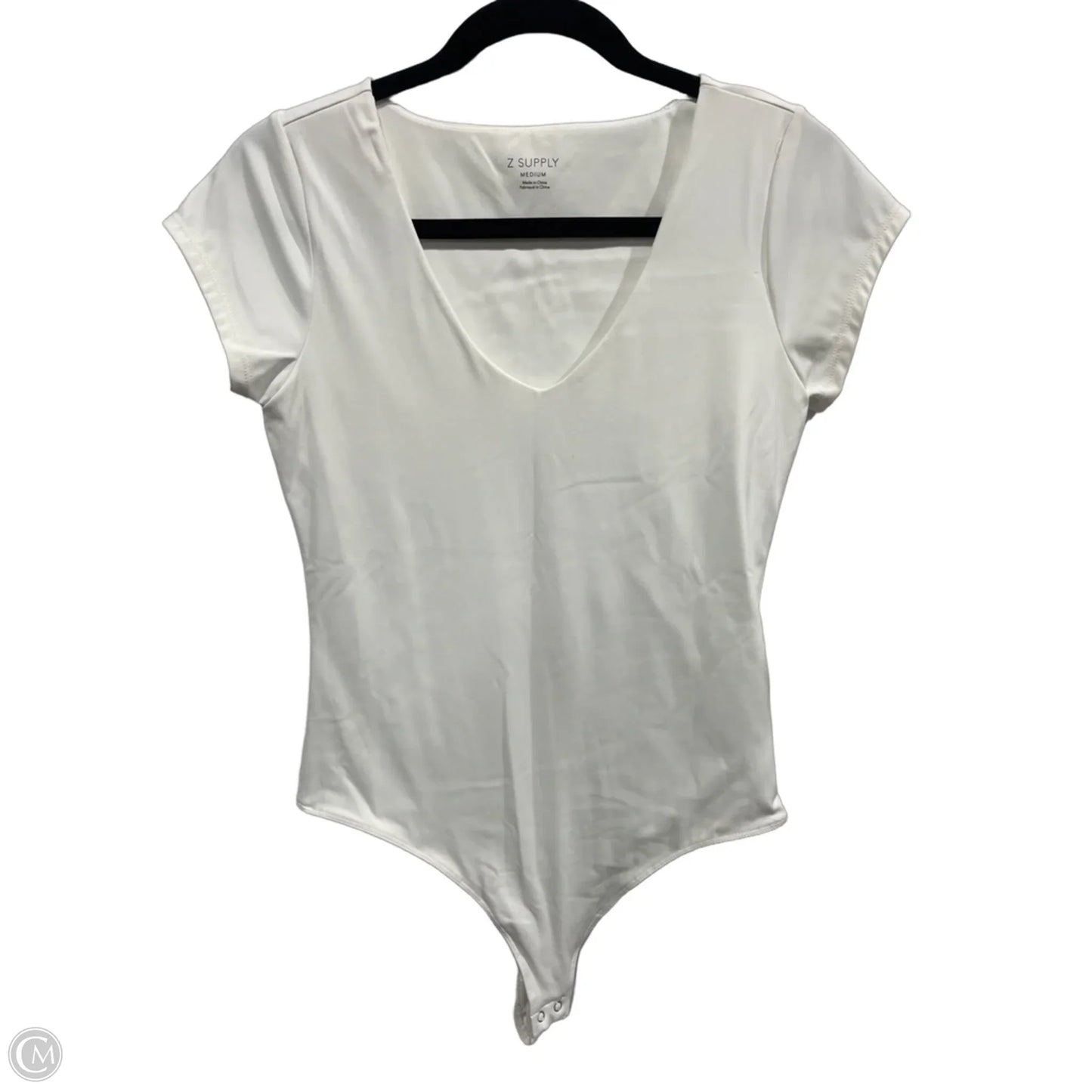 Bodysuit By Z Supply In White, Size: M