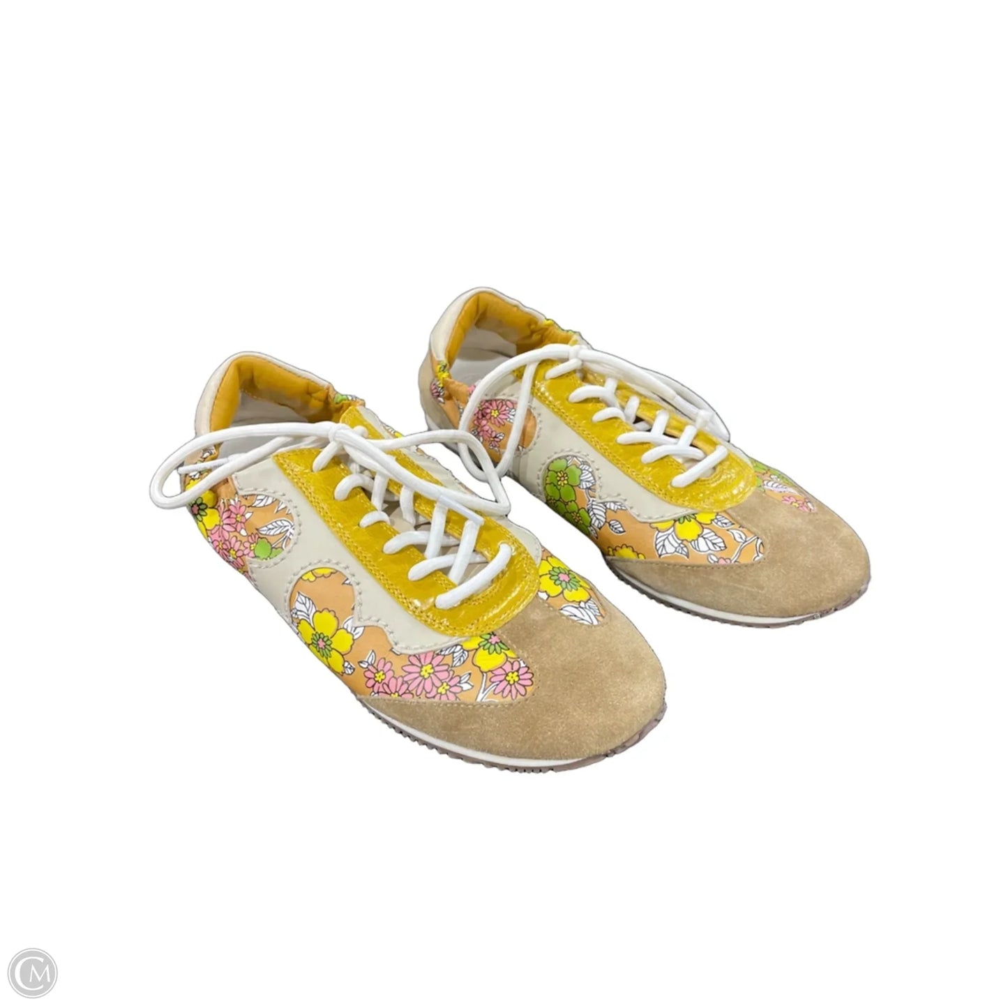 Shoes Designer By Tory Burch In Floral Print, Size: 8.5