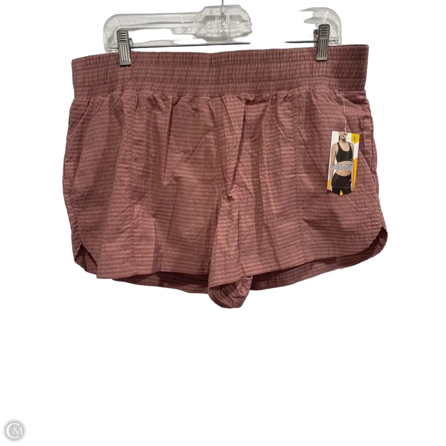 Athletic Shorts By Avia In Pink, Size: L