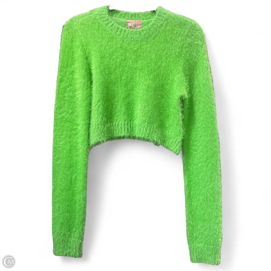 Sweater By Mumu In Green, Size: Xs