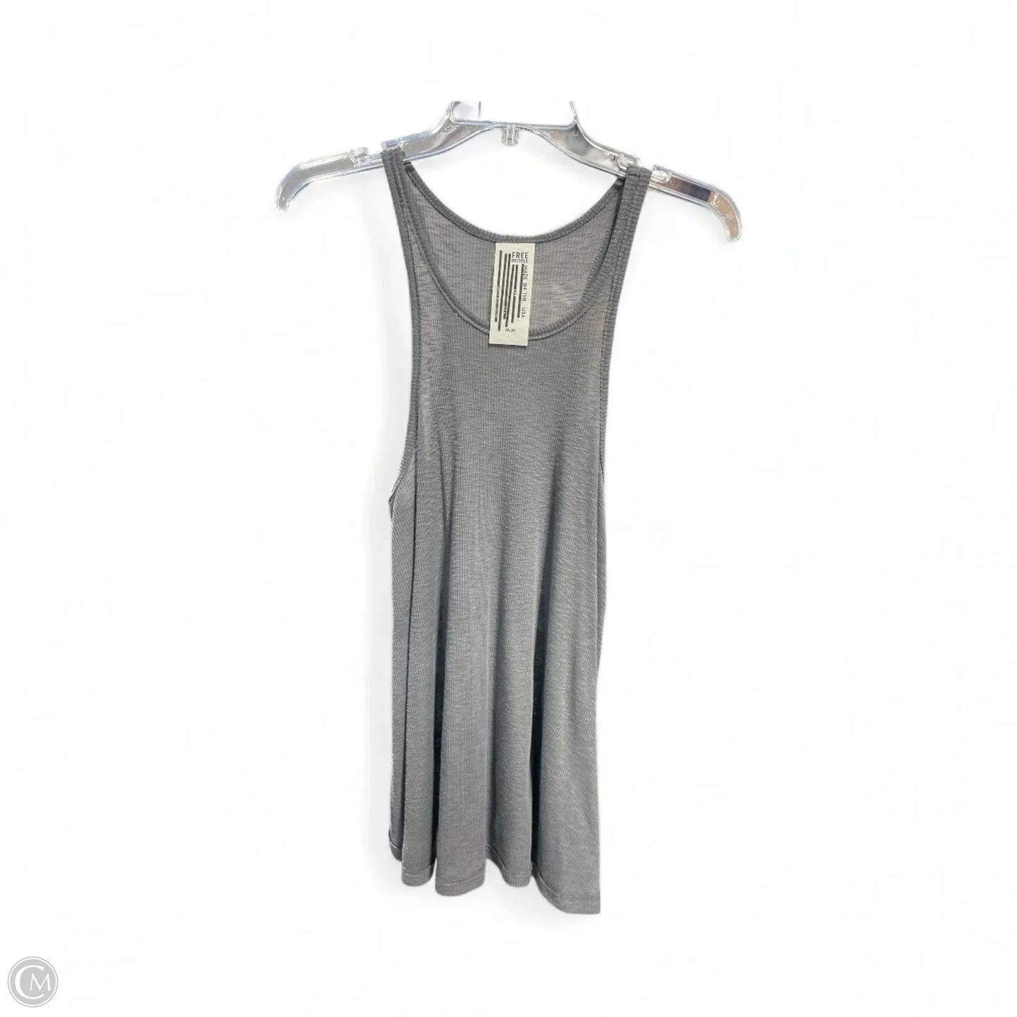 Top Sleeveless Basic By Free People In Grey, Size: M