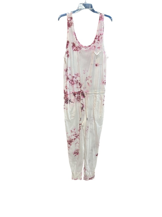 Jumpsuit By Clothes Mentor In Tie Dye Print, Size: Xl