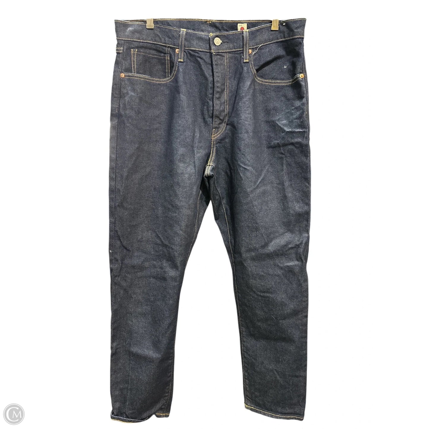 Jeans Boyfriend By Levis In Blue Denim, Size: 10