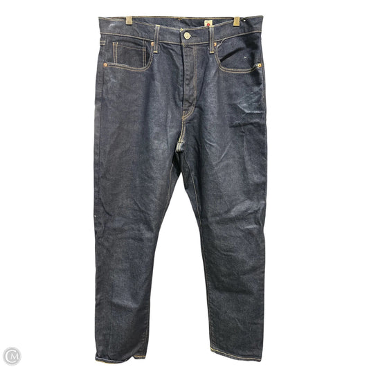 Jeans Boyfriend By Levis In Blue Denim, Size: 10