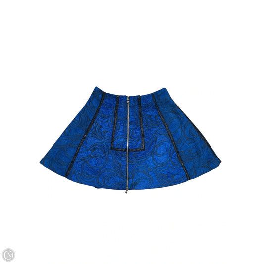 Skirt Mini & Short By Clothes Mentor In Black & Blue, Size: S