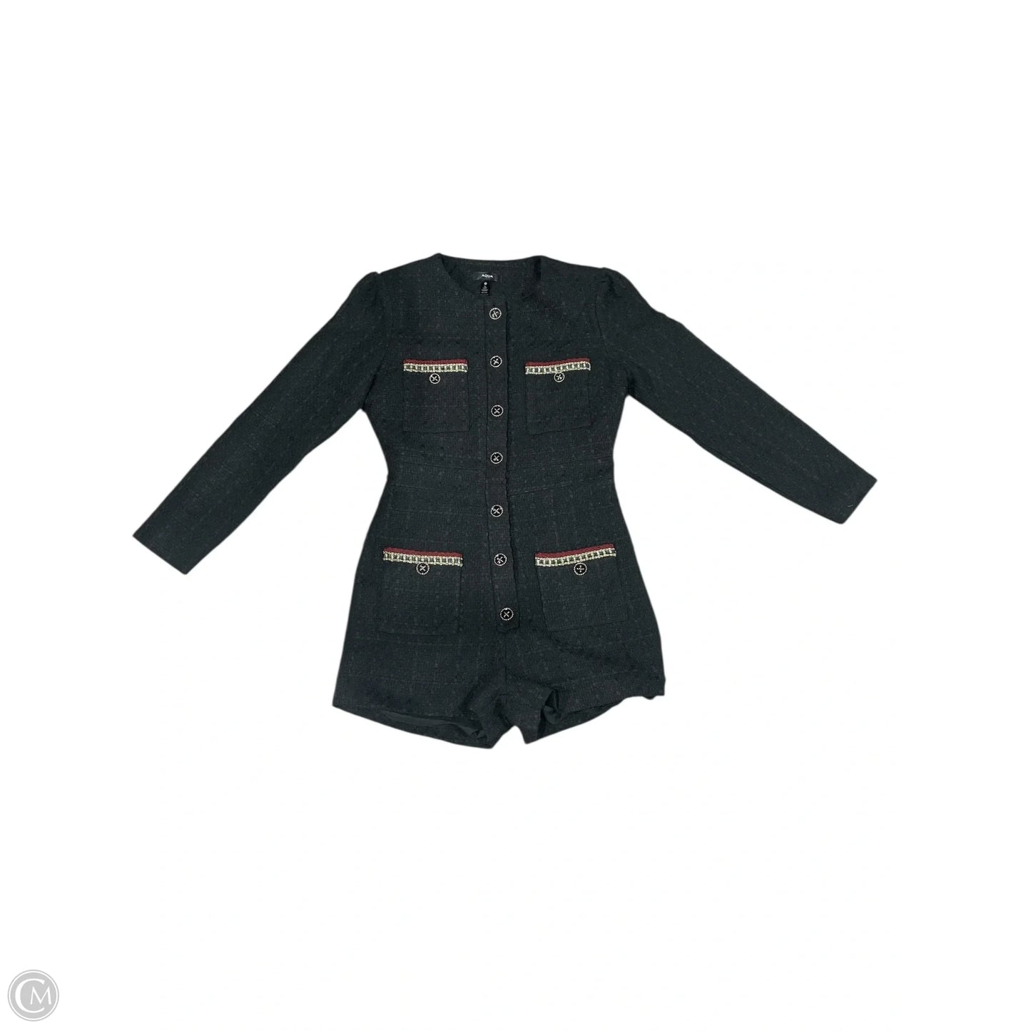 Romper By Aqua In Black, Size: S