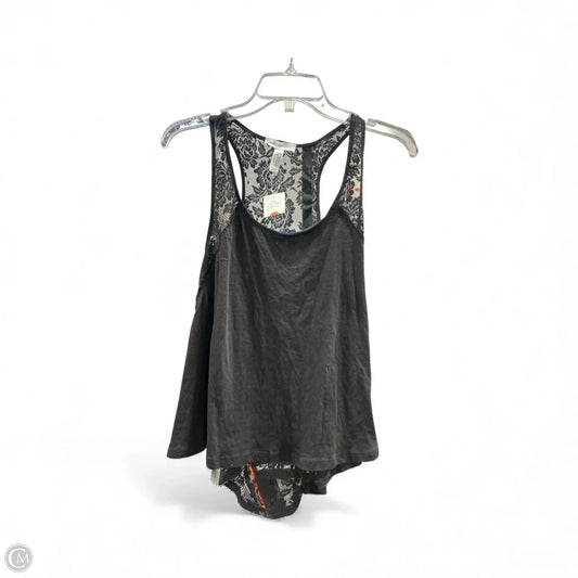 Top Sleeveless By Ambiance Apparel In Black, Size: L