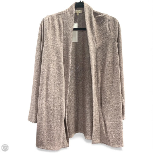Cardigan By Clothes Mentor In Grey & Pink, Size: S