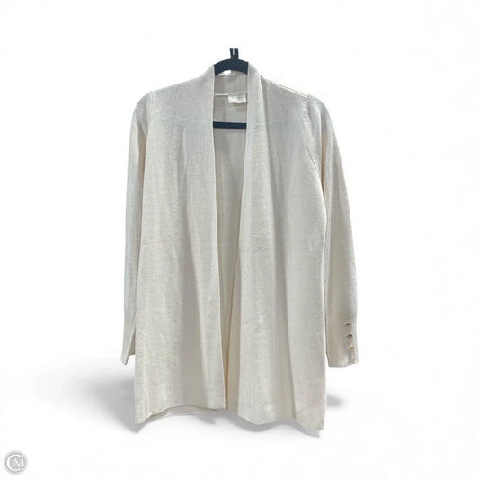 Cardigan By Cyrus Knits In Cream, Size: S