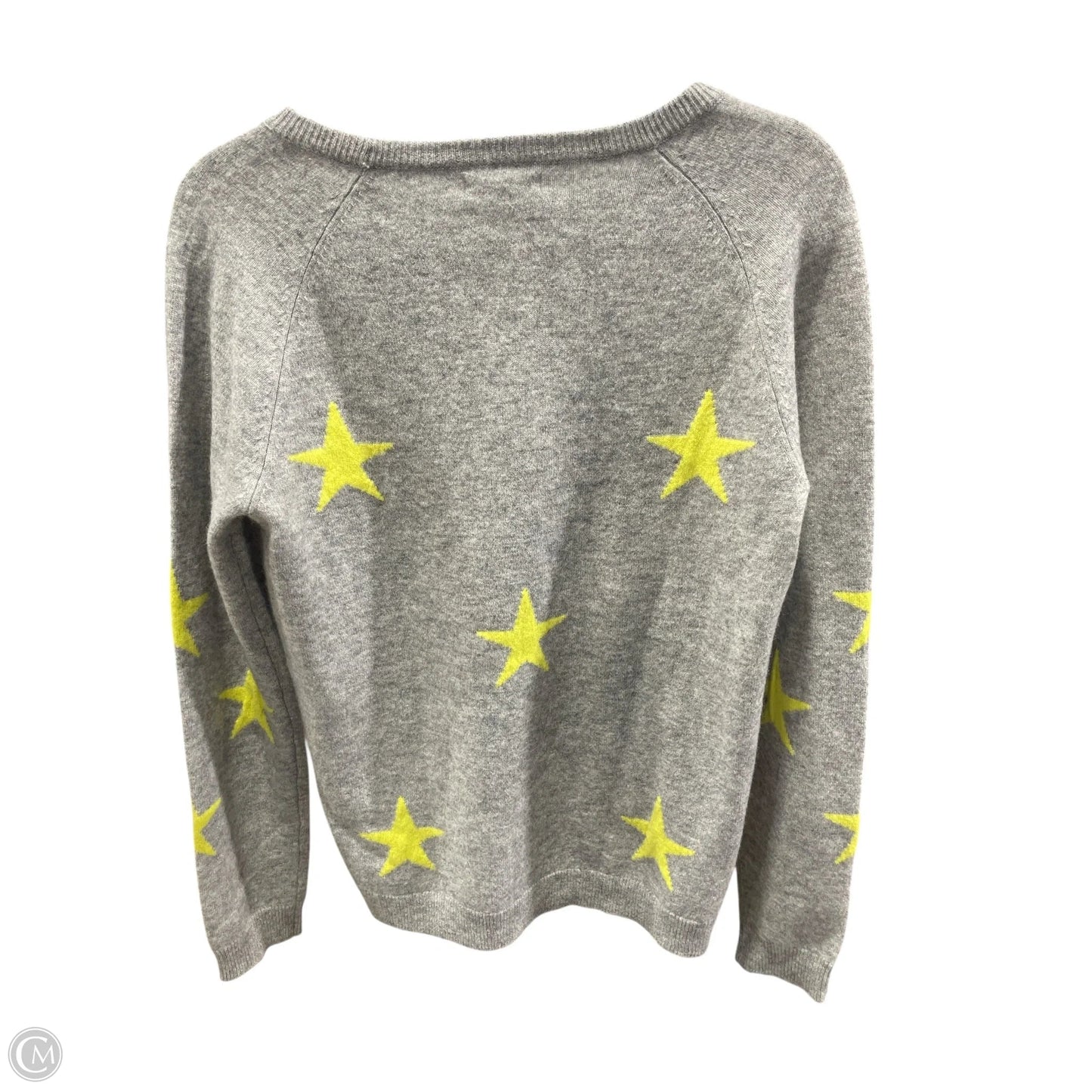 Top Long Sleeve By Philosophy In Grey, Size: M