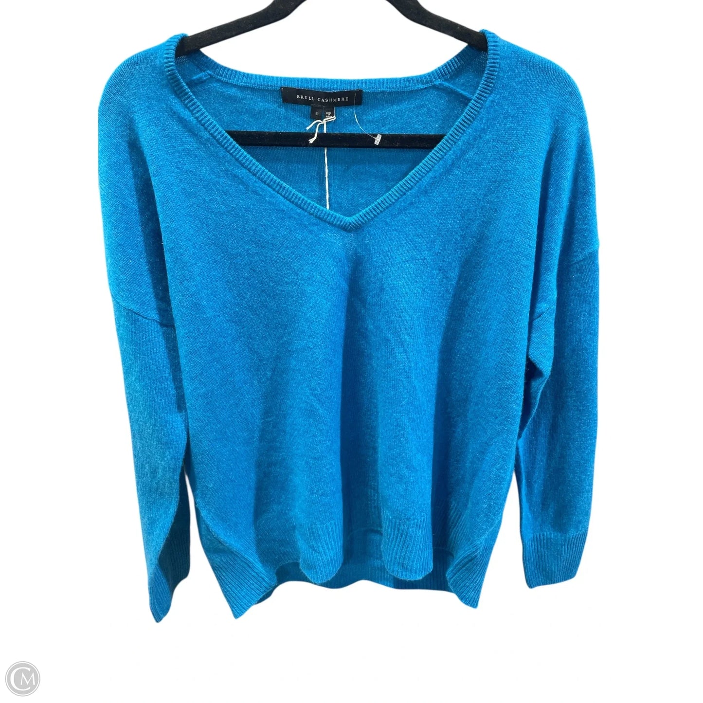 Top Long Sleeve By 360cashmere In Blue, Size: S