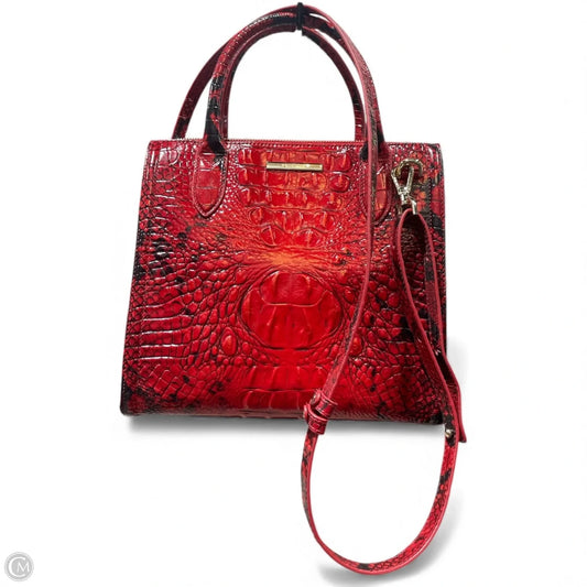 Handbag Designer By Brahmin, Size: Medium