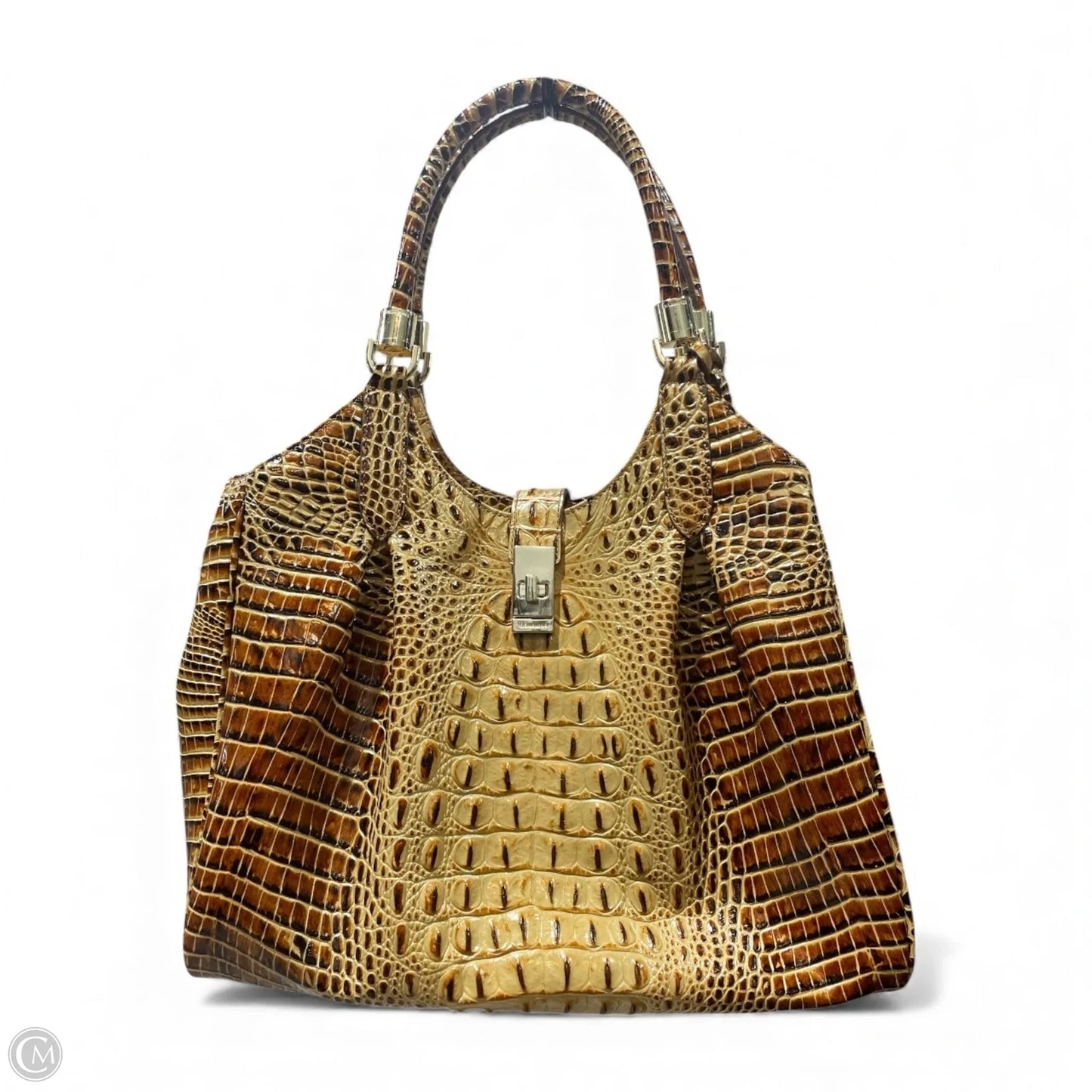 Handbag Designer By Brahmin, Size: Large