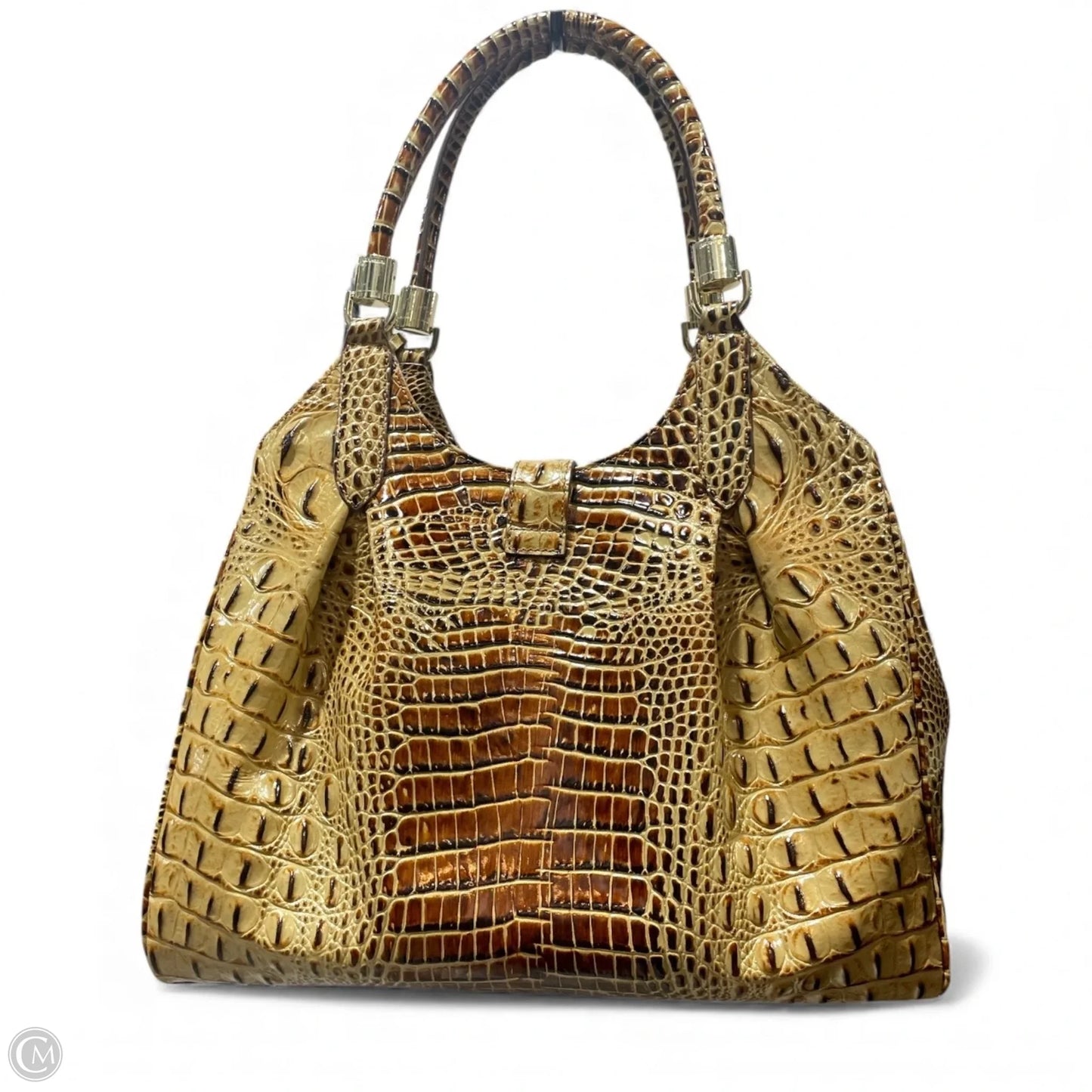 Handbag Designer By Brahmin, Size: Large